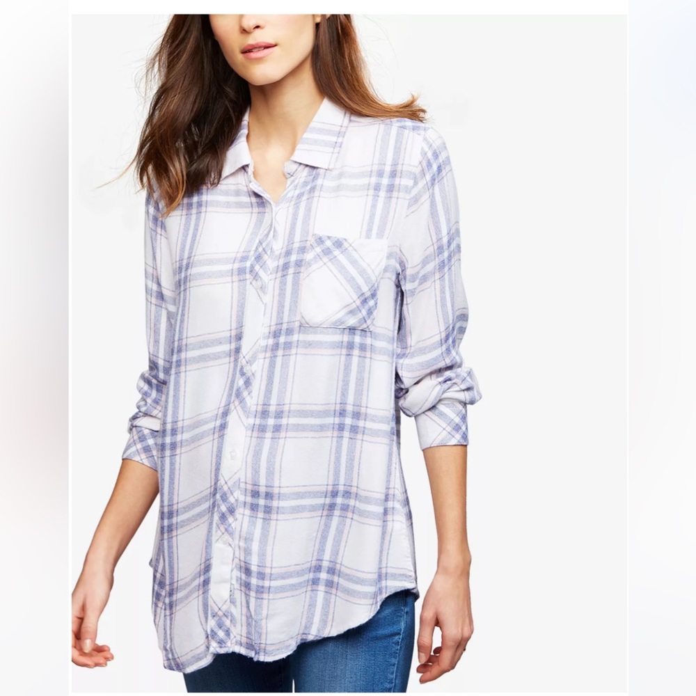 Rails Hunter Maternity Buttondown Shirt